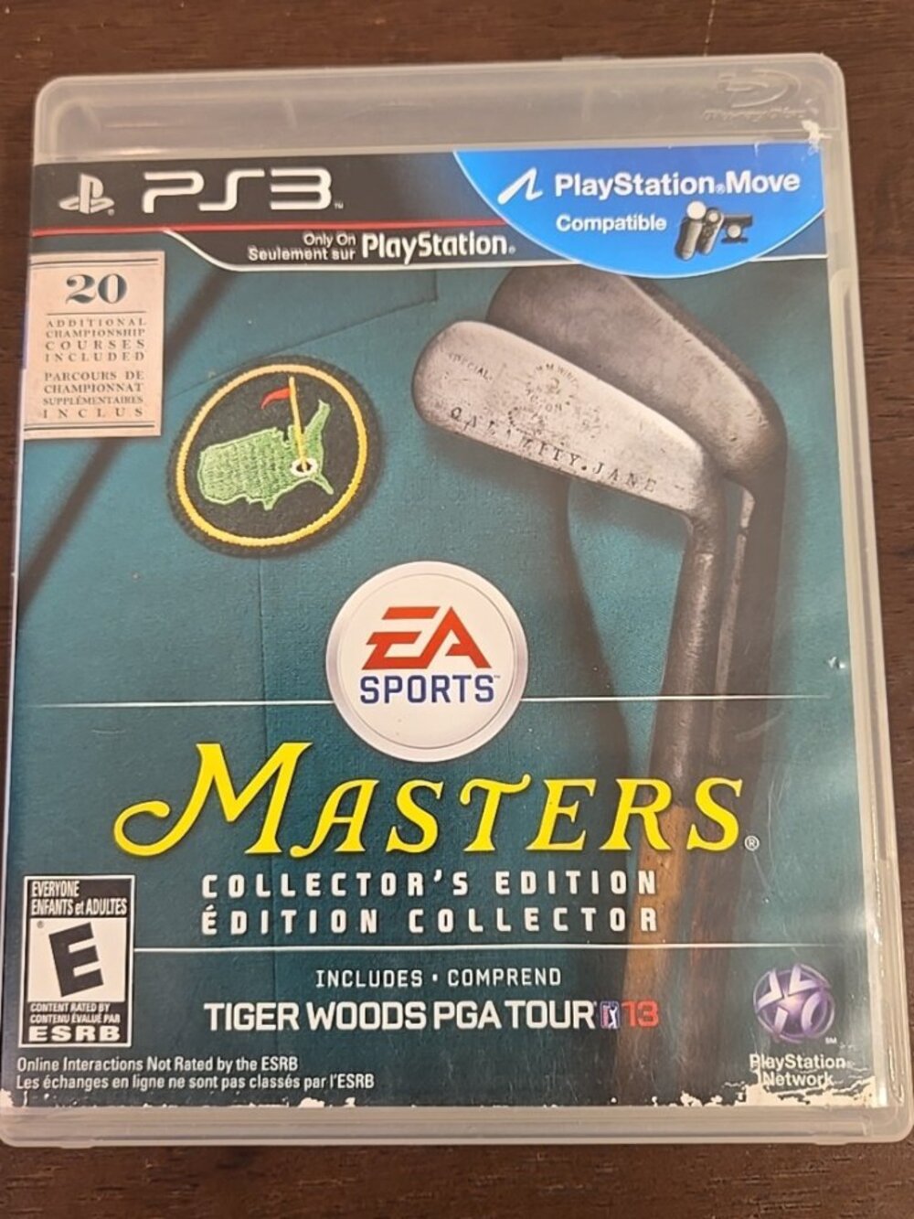 Tiger Woods PGA Tour 13: Masters Collector's Edition (Sony PlayStation 3, 2013)